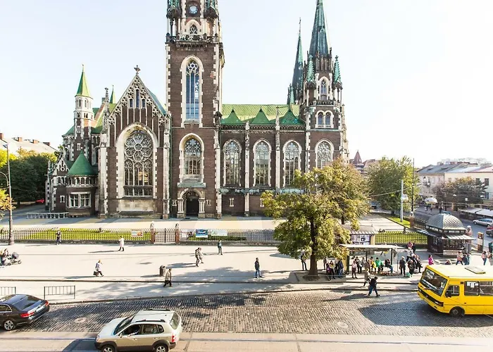 Apartment віп простора біля вокзалу на вулиці городоцька 102